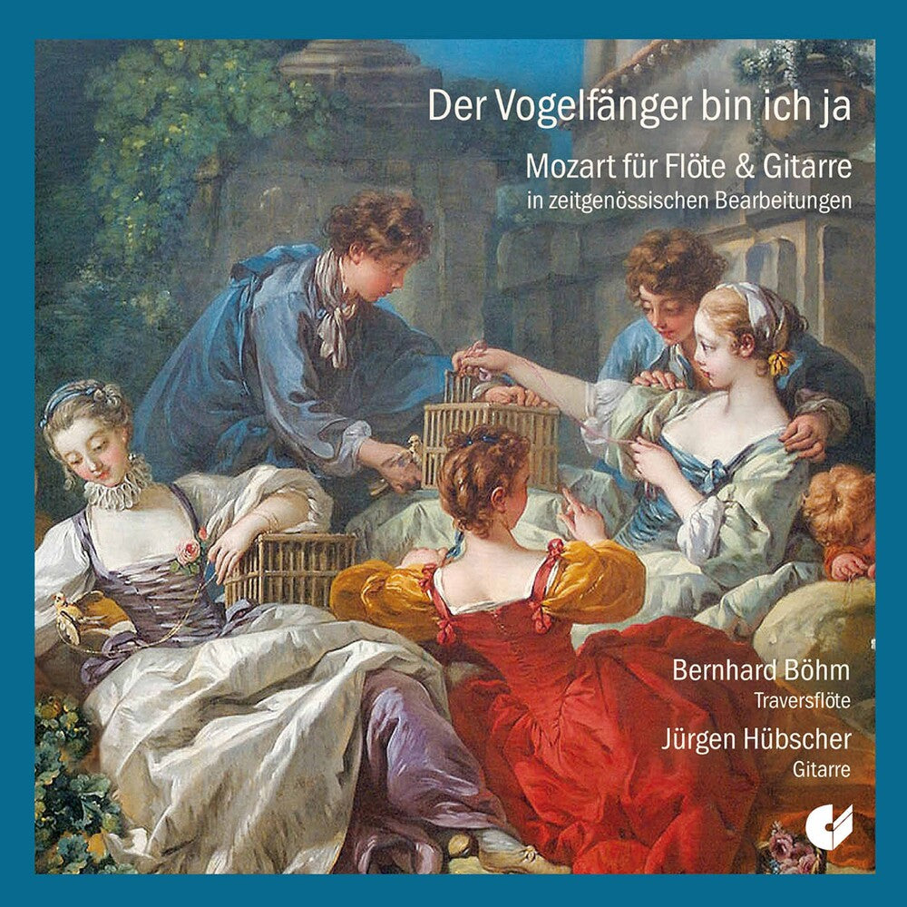 Mozart / Boehm / Huebscher- Music for Flute & Guitar (CD)-Track Cache
