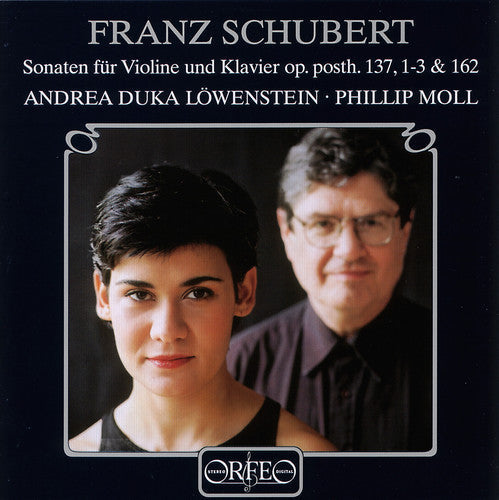 Schubert / Lowenstein / Moll- Sonatas for Violin & Piano (CD)-Track Cache