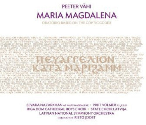 Risto Joost- Maria Magdalena (CD)-Track Cache