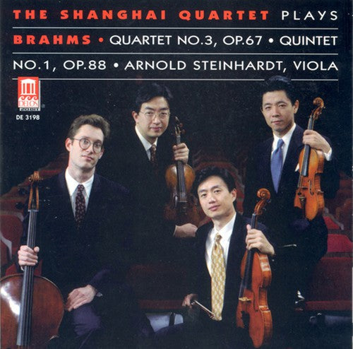 Arnold Steinhardt- String Quartet 3 / String Quintet 1, Op.88 (CD)-Track Cache