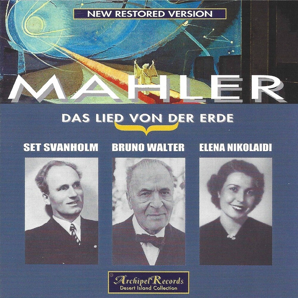 Mahler / Svanholm / Nicolaidi / Walter / Ny Phil- Das Lied Von Der Erde (CD)-Track Cache