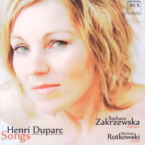Duparc / Zakrzewska / Rutkowski- Songs (CD)-Track Cache