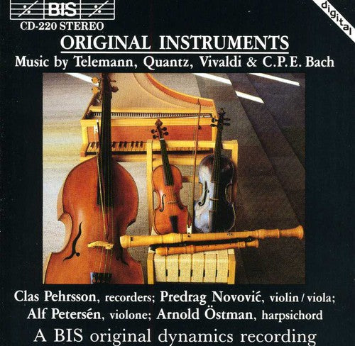 CLAS PEHRSSON- Original Instruments (CD)-Track Cache