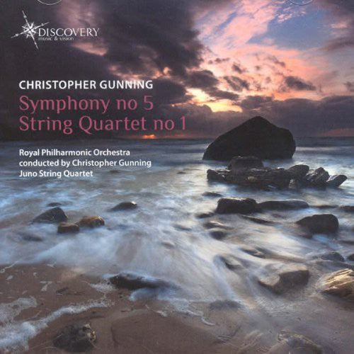 Gunning / Rpo / Juno String Quartet- Symphony No 5 / String Quartet No 1 (CD)-Track Cache