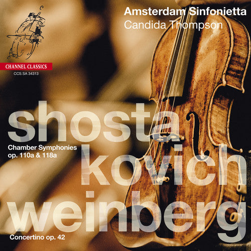 Amsterdam Sinfonietta- Chamber Symphonies Op 110a & 118a (CD)-Track Cache
