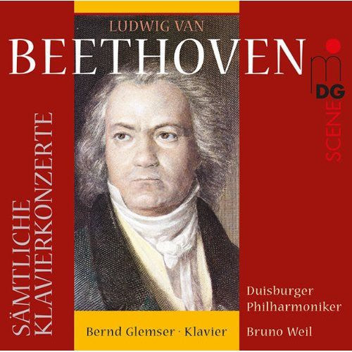 Beethoven / Glemser / Duisburger Philharmoniker- Complete Piano Concertos (CD)-Track Cache