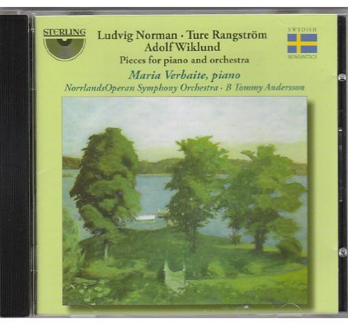 Norman / Norrlands Operan Symph Orch / Andersson- Pieces for Piano & Orchestra (CD)-Track Cache