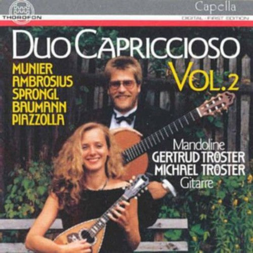 Duo Capriccioso- Works for Mandolin & Guitar Vol 2 (CD)-Track Cache