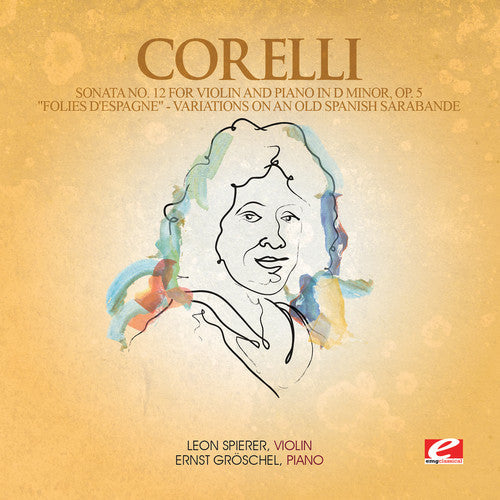 Corelli- Sonata 12 Violin Piano D minor / Folies D'espagne (CD)-Track Cache
