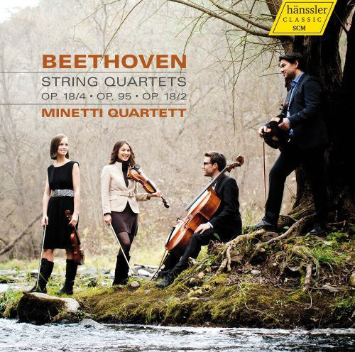 Minetti Quartet- String Quartets Op.18/2 & Op.18/4 & Op.95 (CD)-Track Cache