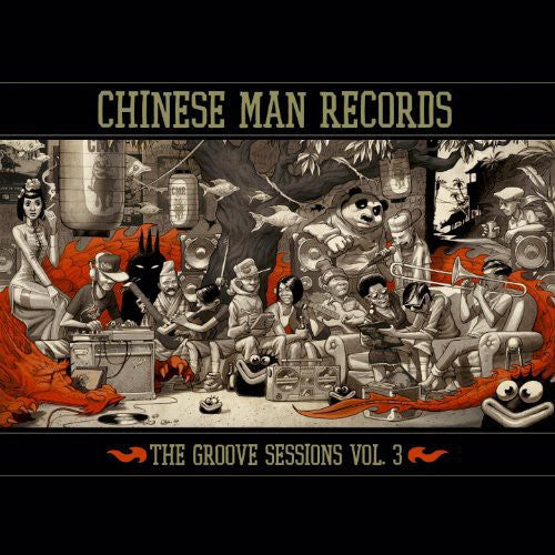 Chinese Man- Groove Sessions 3 (CD)-Track Cache