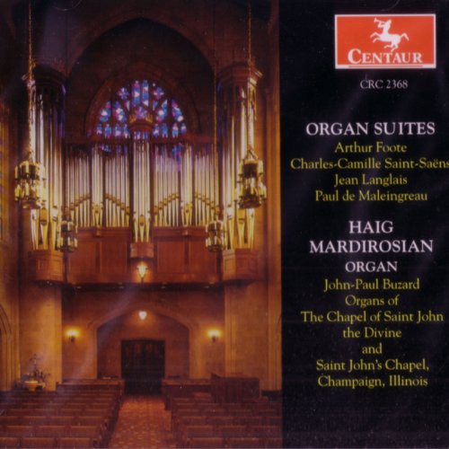 Haig Mardirosian- Organ Suites (CD)-Track Cache