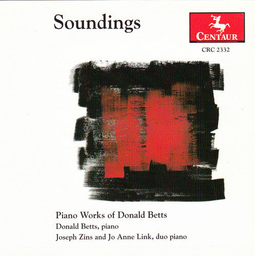 Betts / Zins / Links- Soundings: Piano Works (CD)-Track Cache