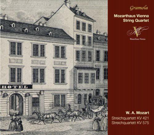 Mozart / Mozarthaus String Qrt- Streichqrtte KV 421 & 575 (CD)-Track Cache