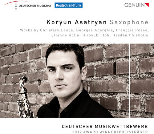 Lauba / Aperghis / Rosse / Asatryan / Pavone- Koryun Asatryan-Saxophone (CD)-Track Cache
