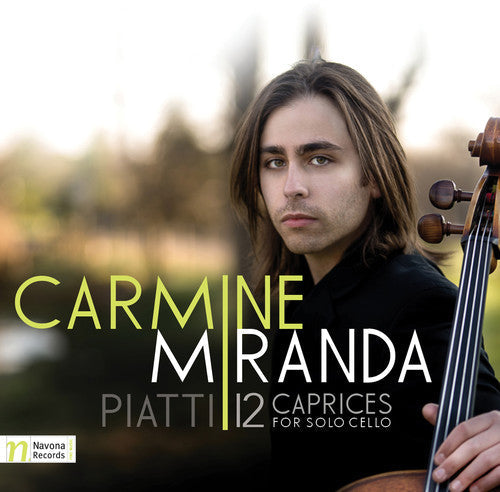 Carmine Miranda- 12 Caprices for Solo Cello (CD)-Track Cache
