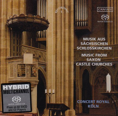 Concert Royal, Cologne- Music from Saxon Castle Churches (CD)-Track Cache