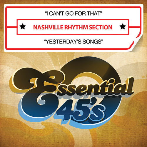 Nashville Rhythm Section- I Can't Go for That / Yesterday's Songs (CD)-Track Cache