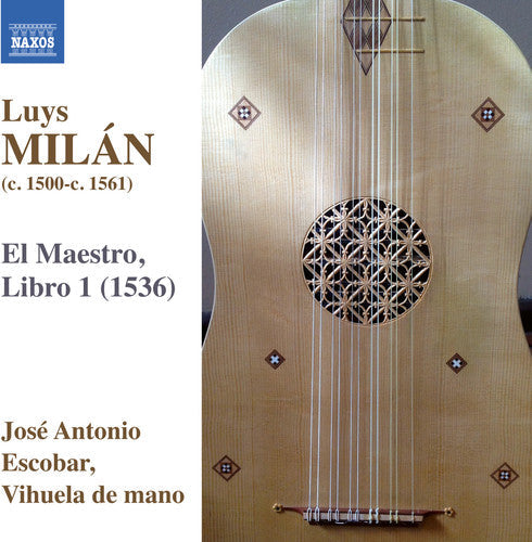 Milan / Jose Escobar Antonio- Works for Solo Vihuela 1 (CD)-Track Cache
