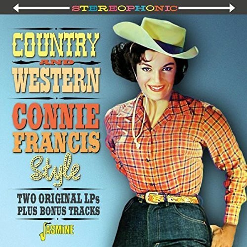 Connie Francis- Country & Western Connie Francis Style (CD)-Track Cache