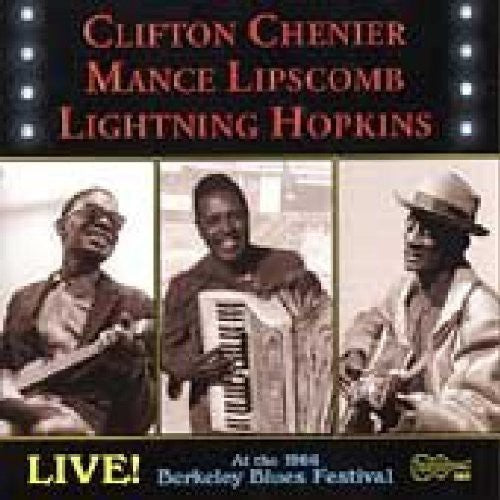 Clifton Chenier- Live at 1966 Berkeley Blues Festival (CD)-Track Cache