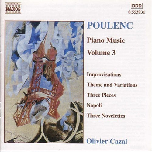 Olivier Cazal- Piano Music 3 (CD)-Track Cache