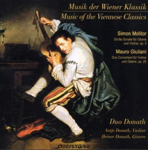 Duo Donath- Viennese Music for Violin & Guitar By Molitor & (CD)-Track Cache