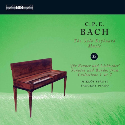 C Bach PE / Spanyi- C.P.E. Bach: Solo Keyboard Music, Vol. 32 (CD)-Track Cache