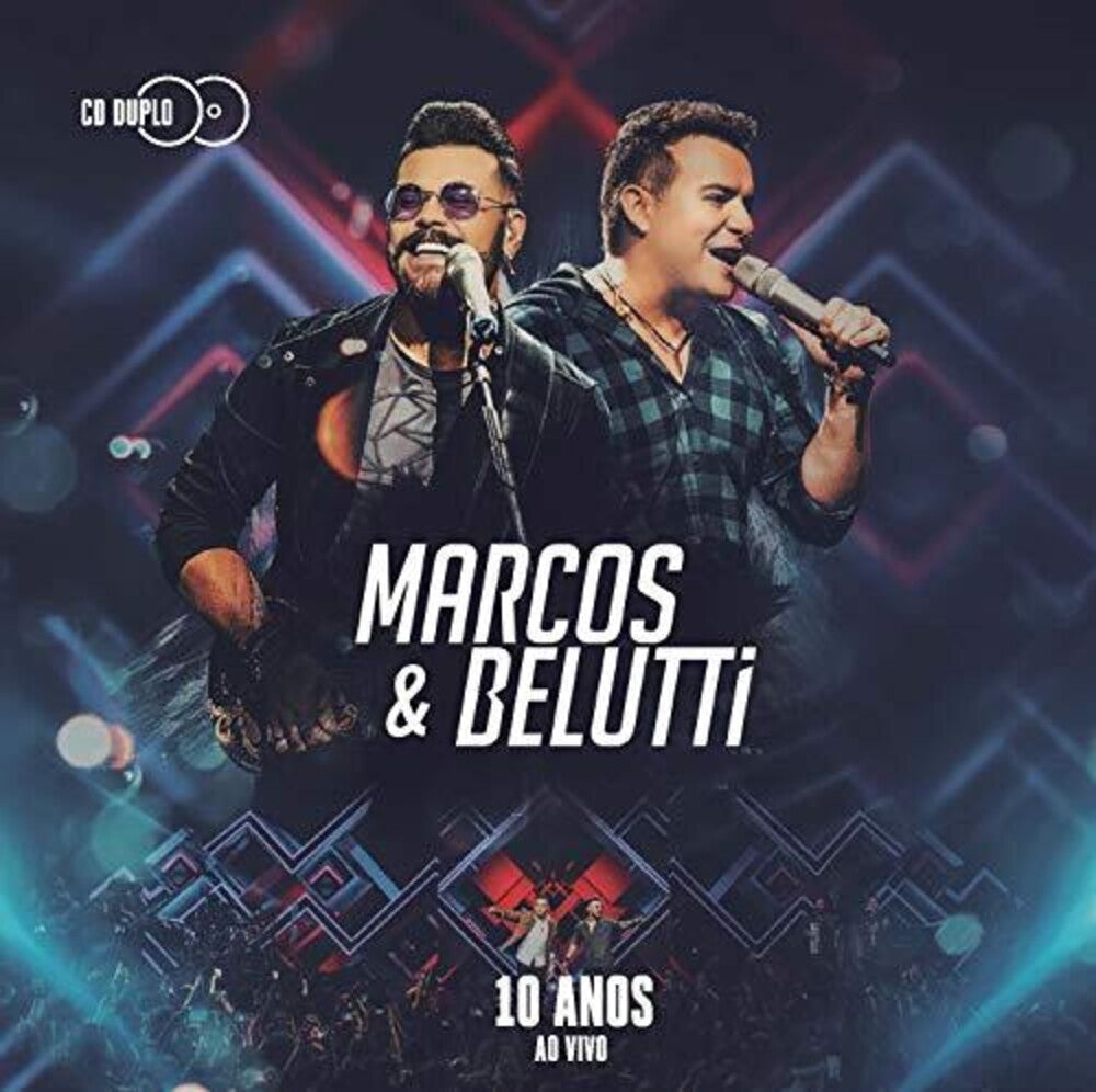 Marcos & Belutti- 10 Anos: Ao Vivo (CD)-Track Cache