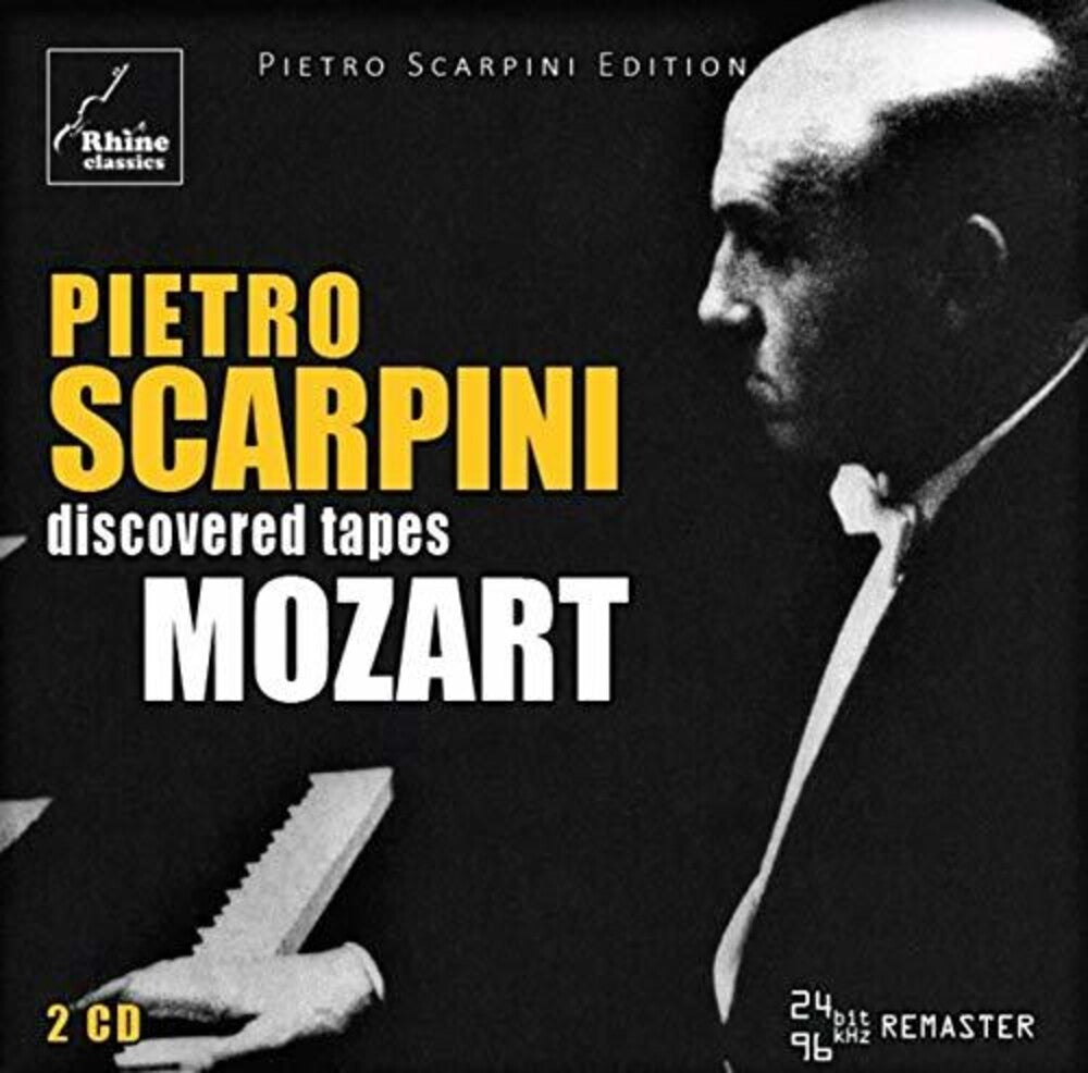 Mozart / Scarpini- Discovered Tapes (CD)-Track Cache