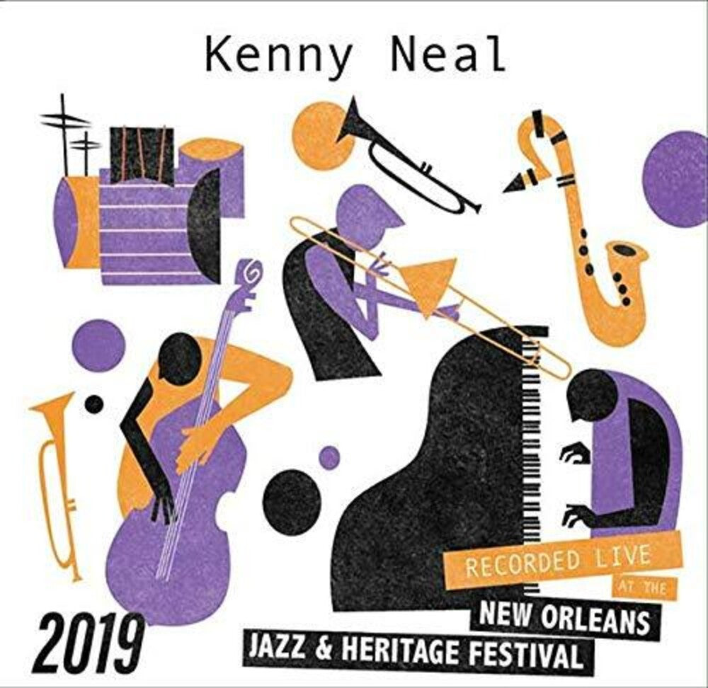 Kenny Neal- Live at Jazzfest 2019 (CD)-Track Cache