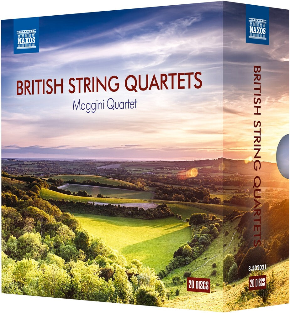 British String Quartets / Various Box- British String Quartets (CD)-Track Cache