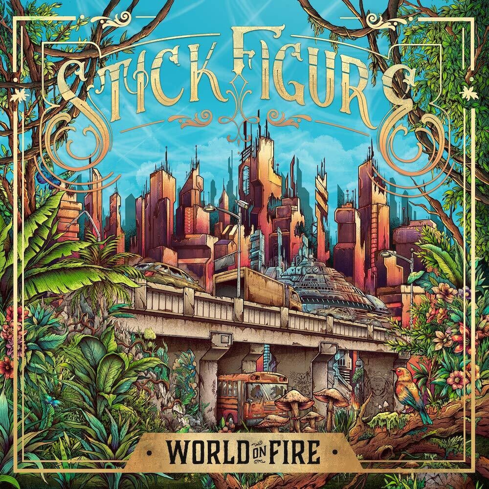 Stick Figure- World On Fire [Indie Exclusive] [Digipak] (CD)-Track Cache