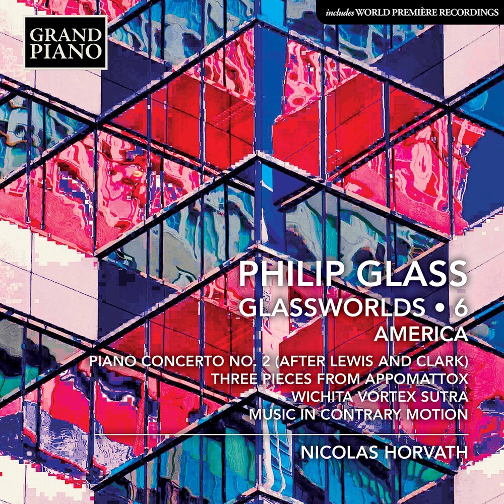 Glass / Horvath / Azouley- Glassworlds 6 (CD)-Track Cache