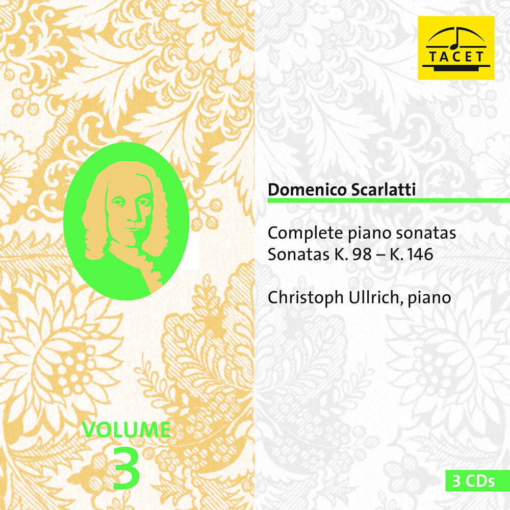 Scarlatti / Ullrich- Complete Piano Sonatas 3 (CD)-Track Cache