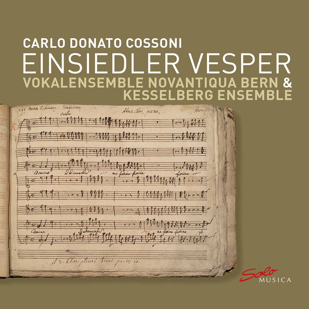 Cossoni / Kesselberg Ensemble- Einsiedler Vesper (CD)-Track Cache