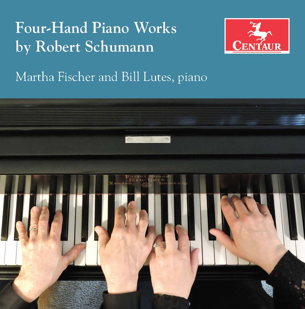 Schumann / Fischer / Lutes- Four-Hand Piano Works (CD)-Track Cache