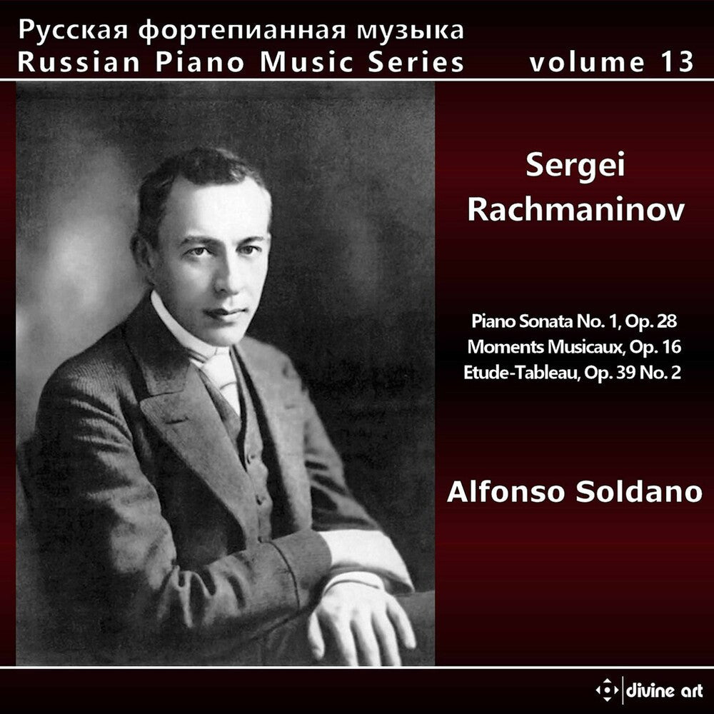 Rachmaninoff / Soldano- Russian Piano Music 13 (CD)-Track Cache