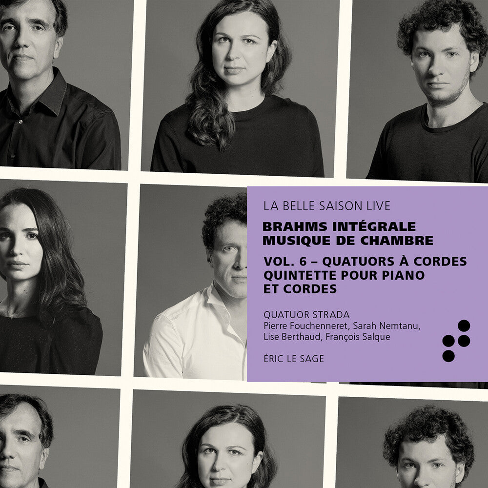Brahms / Sage / Quatuor Strada- Integrale Musique de Chamber 6 (CD)-Track Cache