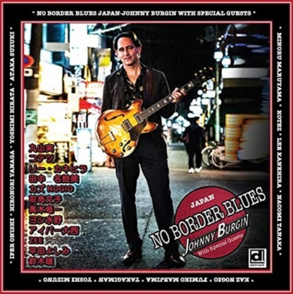 Johnny Burgin- No Border Blues (CD)-Track Cache
