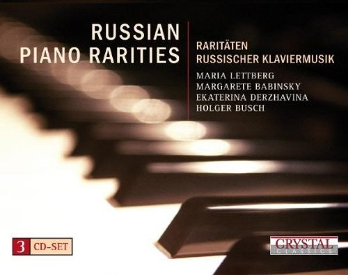 Lettberg / Babinsky / Derzhavina / Busch- Russian Piano Rarities (CD)-Track Cache