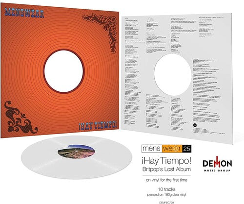 Menswear- Hay Tiempo [180-Gram Clear Vinyl]-Track Cache