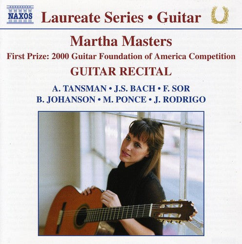 Martha Masters- Laureate Series: Martha Masters Guitar Recital (CD)-Track Cache