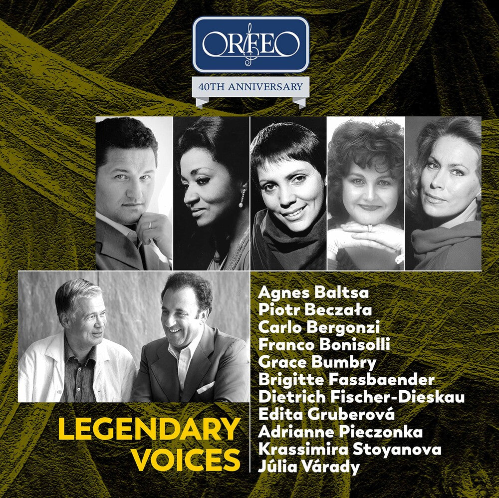 Legendary Voices / Various Box- Legendary Voices (CD)-Track Cache