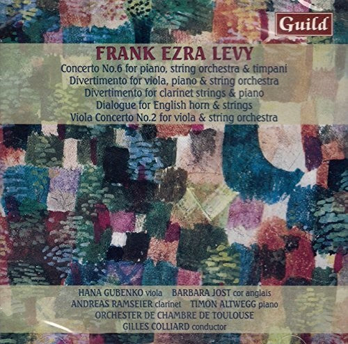 Toulouse Chamber Orchestra- Works By Frank Ezra Levy (CD)-Track Cache