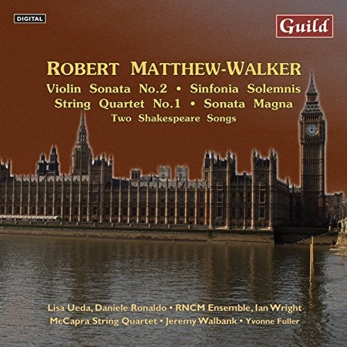 Walker / Ueda / Rinaldo- Music By Robert Matthew Walker (CD)-Track Cache