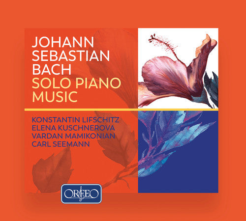 J Bach S / Lifschitz / Seemann- Solo Piano Music (CD)-Track Cache