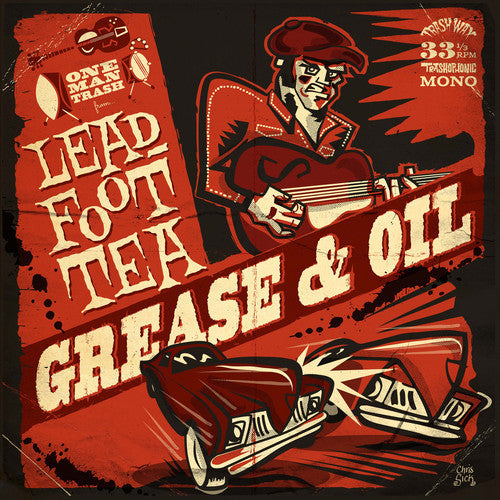 Leadfoot Tea- Grease & Oil (Vinyl)-Track Cache