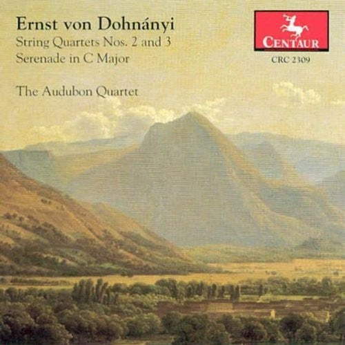 Audubon Quartet / Dohnnyi- String Quartet #2 in D-Flat (CD)-Track Cache