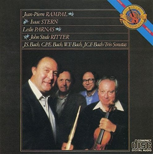 Bach, J.S. / Ritter / Rampal/ Stern- Bach & Sons: Trio Sonatas (CD)-Track Cache